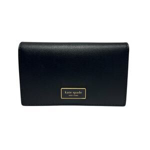 Kate Spade Katy Small Bifold Snap Wallet in Black